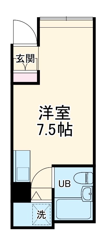 ポートハイツ片倉の間取り