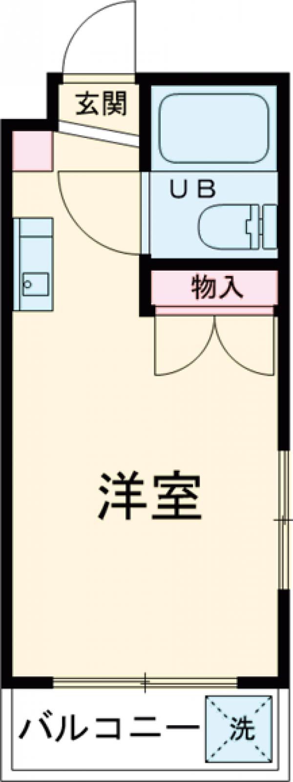 三恵ハイム三鷹の間取り