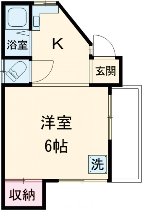 サンハイツの間取り