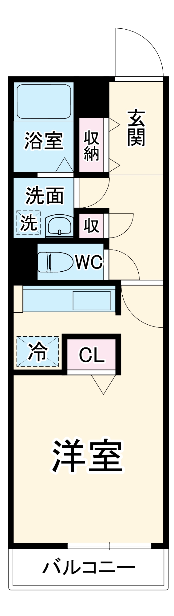 パンシオン喜多山の間取り