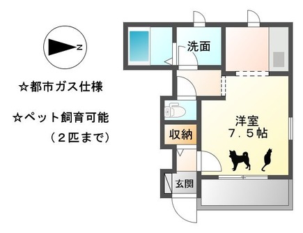 ソレイユ・カーサの間取り