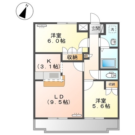 パワーピーチの間取り