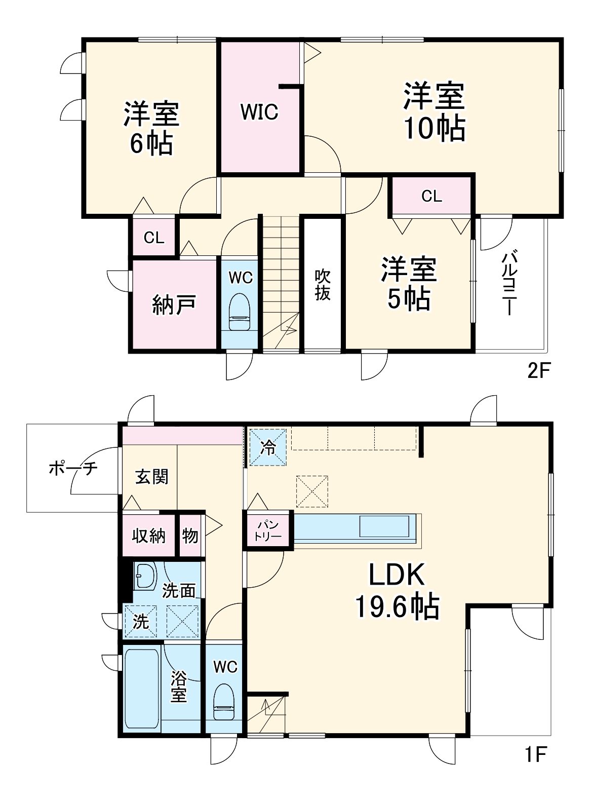 櫛引町１丁目戸建・1号室の間取り