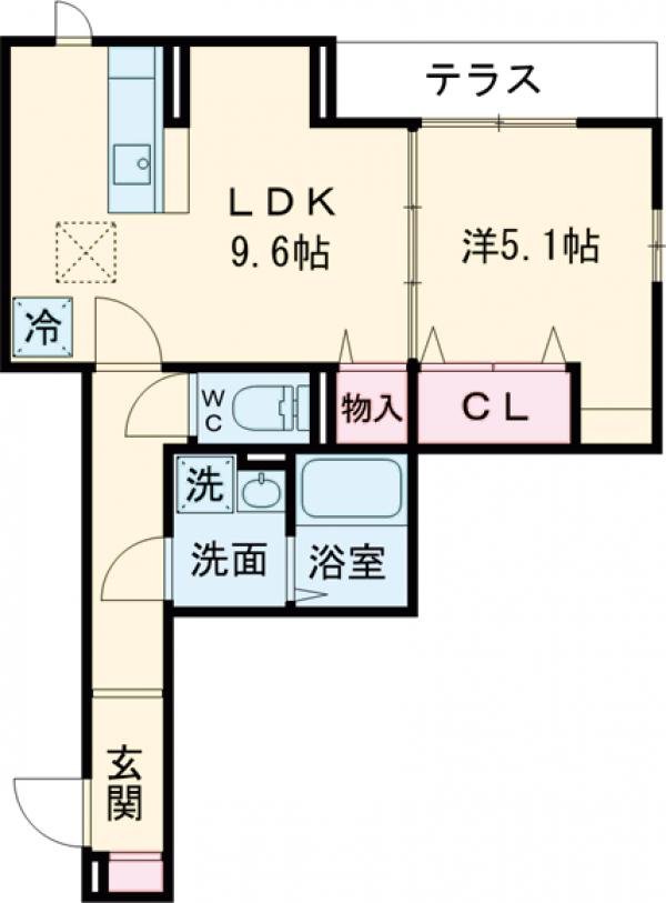 Asset-Court堀之内の間取り