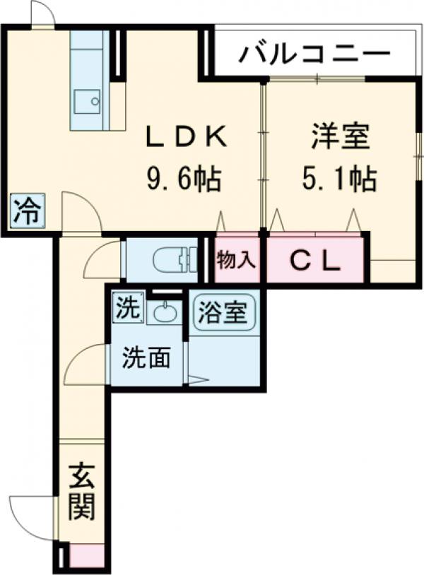 Asset-Court堀之内の間取り