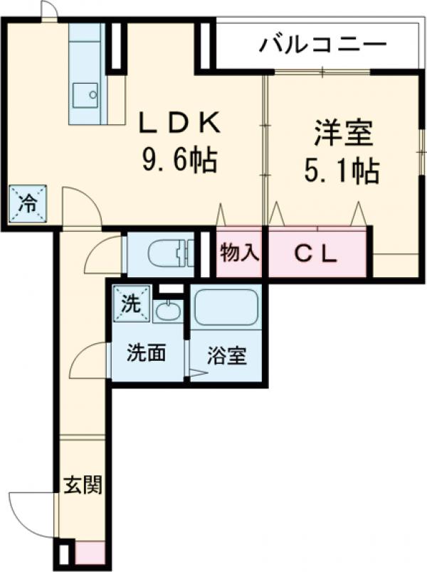 Asset-Court堀之内の間取り