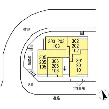 Ａｓｓｅｔ－Ｃｏｕｒｔ堀之内の外観