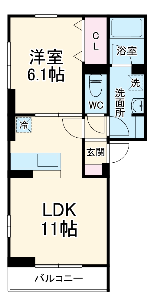 ソレアード中海岸の間取り