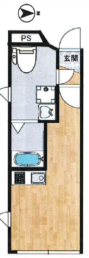 CICADA RESIDENCE NAKANOの間取り