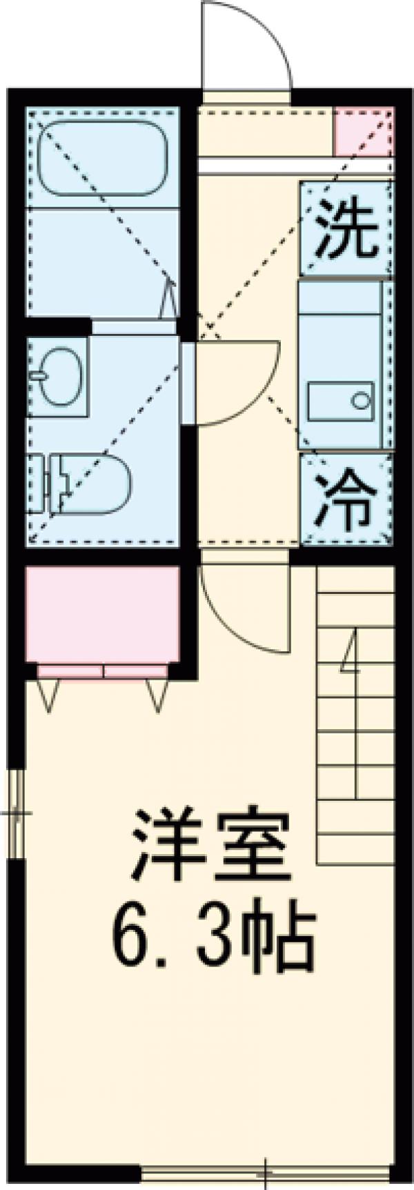 アザーレ・パッシオ仙川の間取り