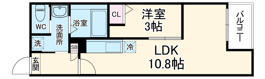 Jack odakaⅤの間取り