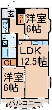 ルミエールセゾンの間取り