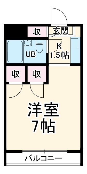 ブライトコート壱番館の間取り