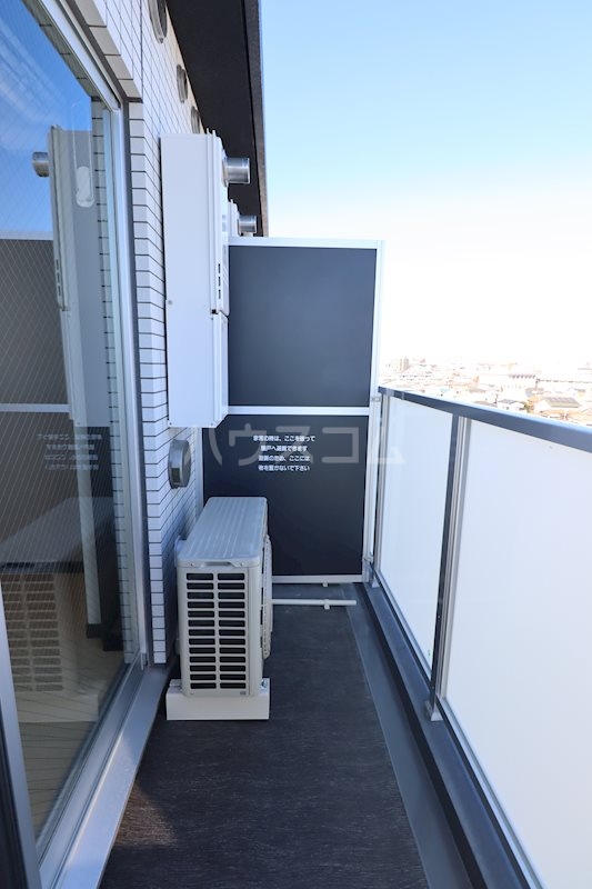 12/24 バルコニー