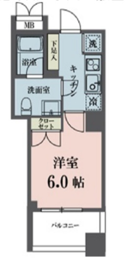 メゾンビスタ渋谷宇田川の間取り