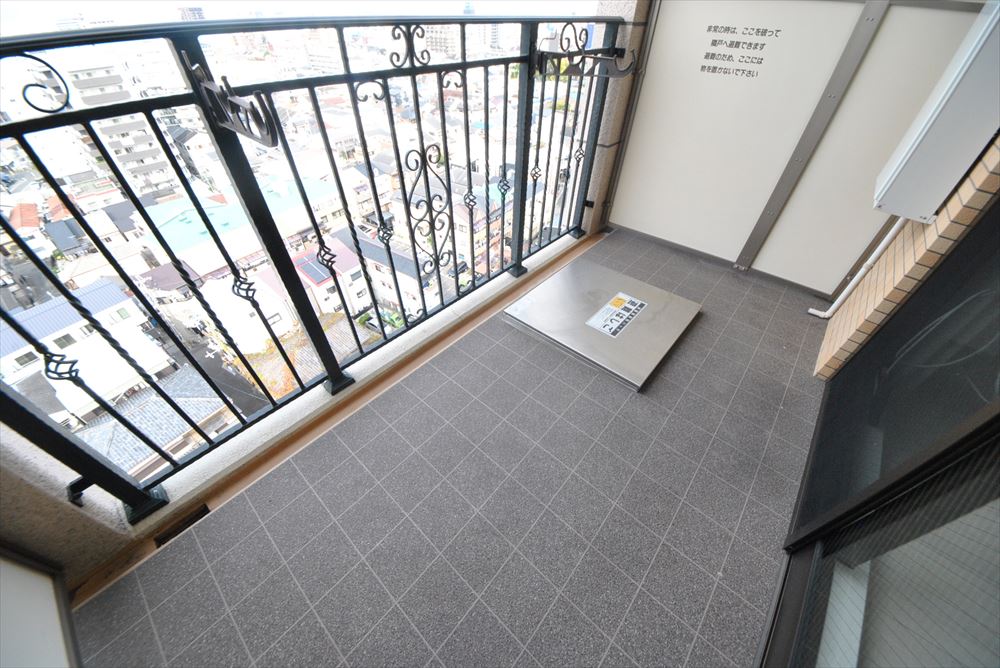 12/22 バルコニー