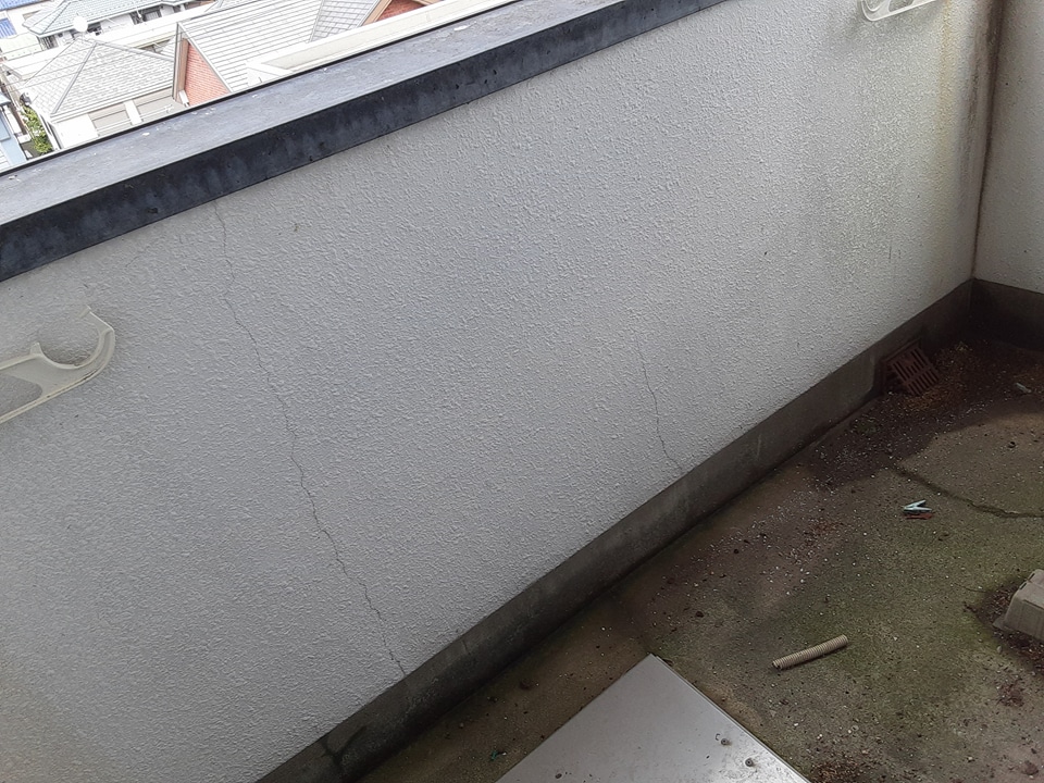 12/26 バルコニー