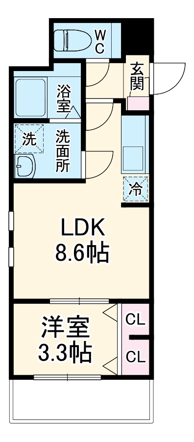 Lino'a栄生の間取り