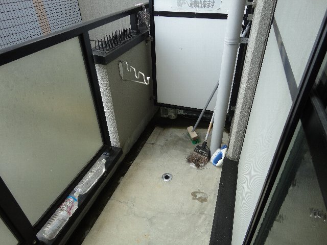 10/24 バルコニー