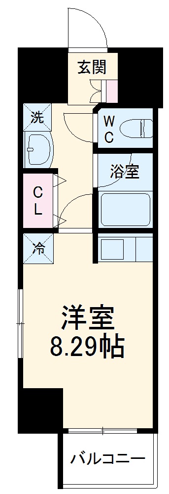マリオン城西の間取り