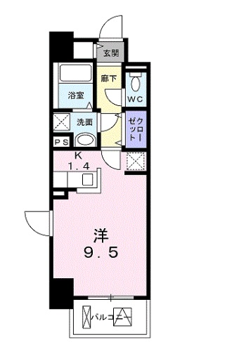 フィオーレ カンパネラの間取り
