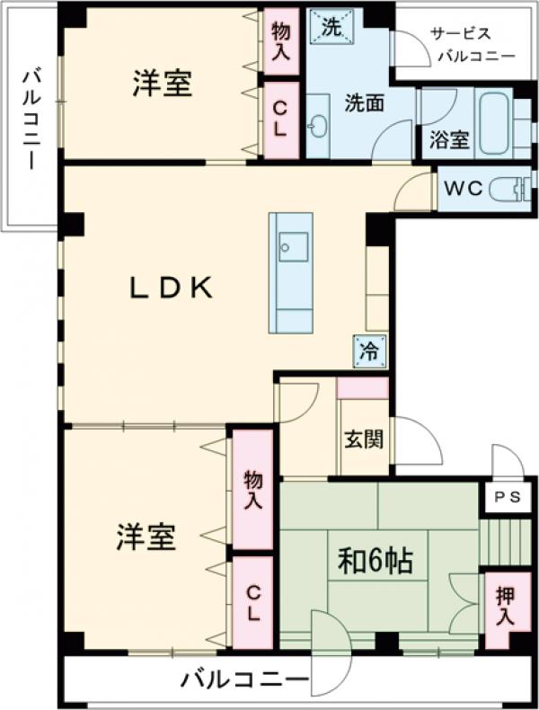 樺澤ビル・201号室の間取り