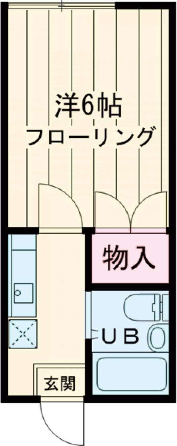 グローリー野沢の間取り