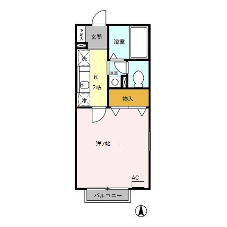 ティアナの間取り