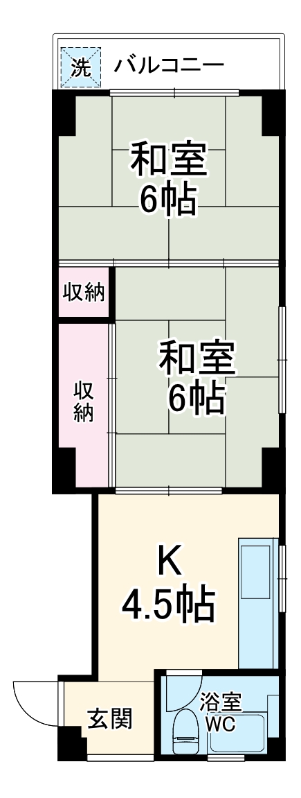 山本ビルの間取り