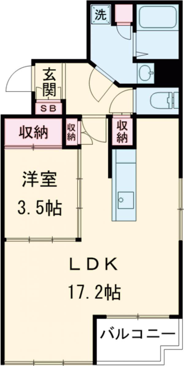 グランドメゾン阿佐谷の間取り