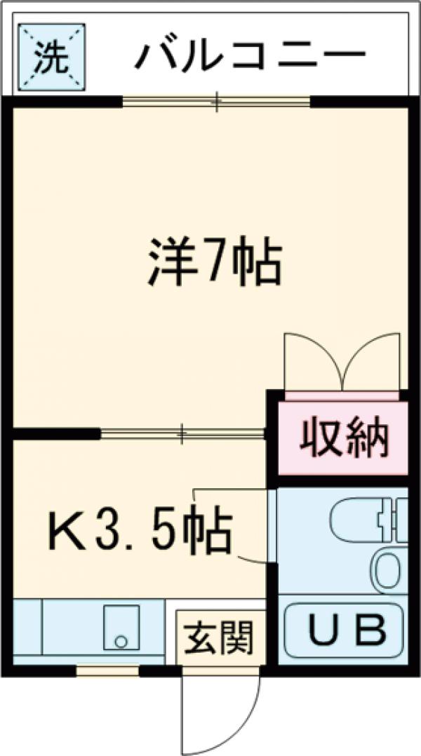 第2吉田マンションの間取り