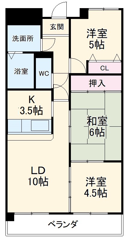 NOBLEの間取り
