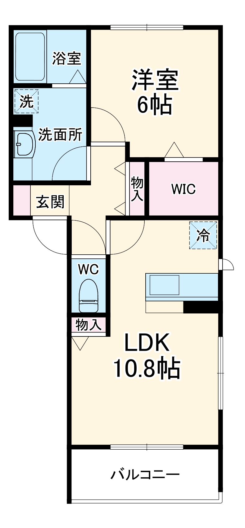 エクセル元郷の間取り
