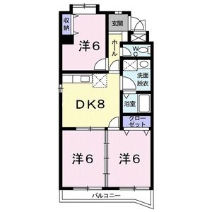 ソシエ221の間取り