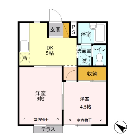 コスモプラザの間取り