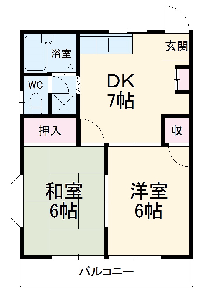 メゾン・ド・ティアラの間取り