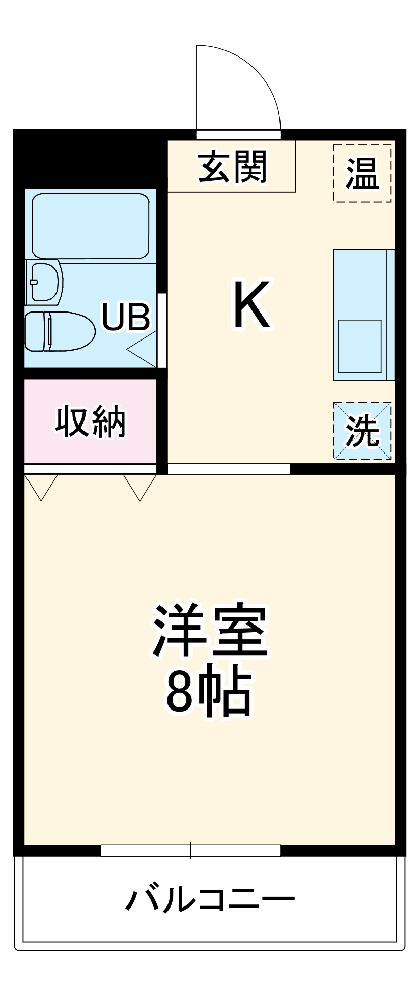 ベルトピア稲沢Ⅱの間取り