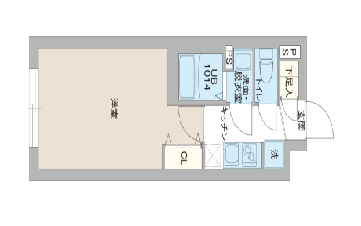 プロスタイルウェルス東武練馬の間取り