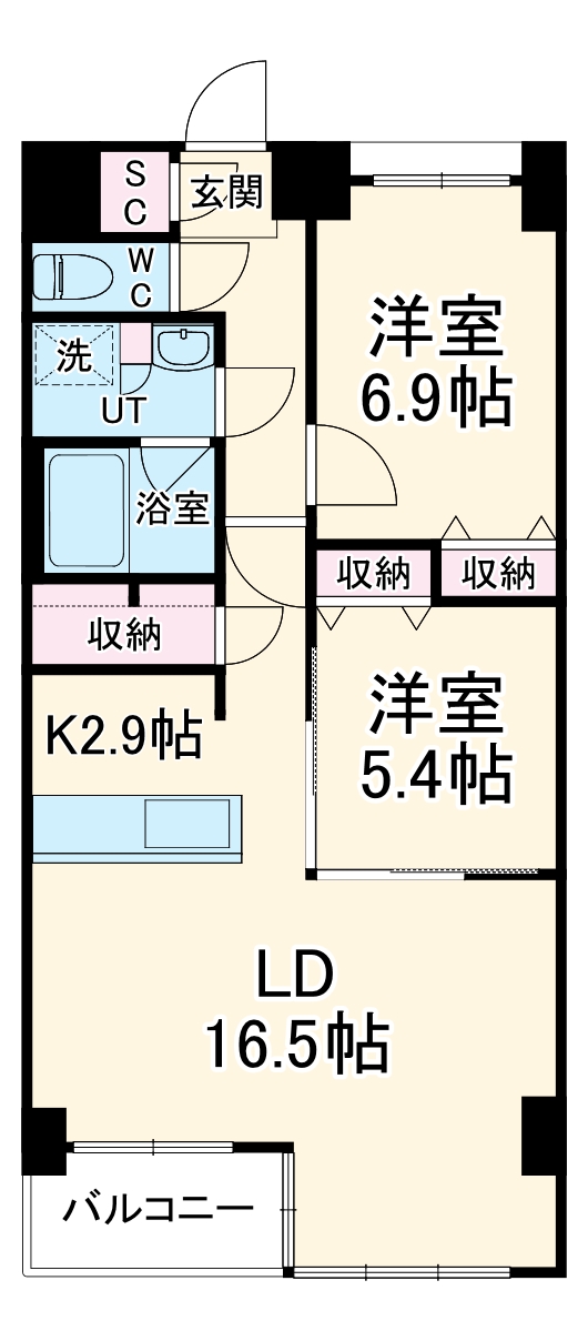 S-RESIDENCE神沢affordの間取り