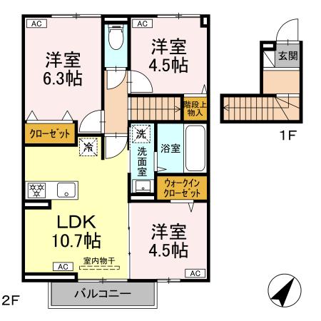 フロー・リーベの間取り