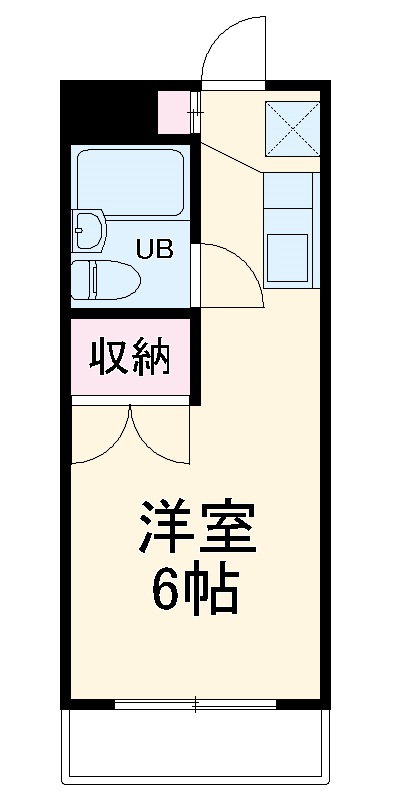 コーポ中島の間取り