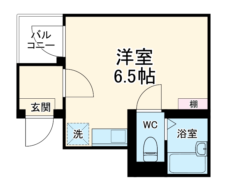 リブ新子安の間取り