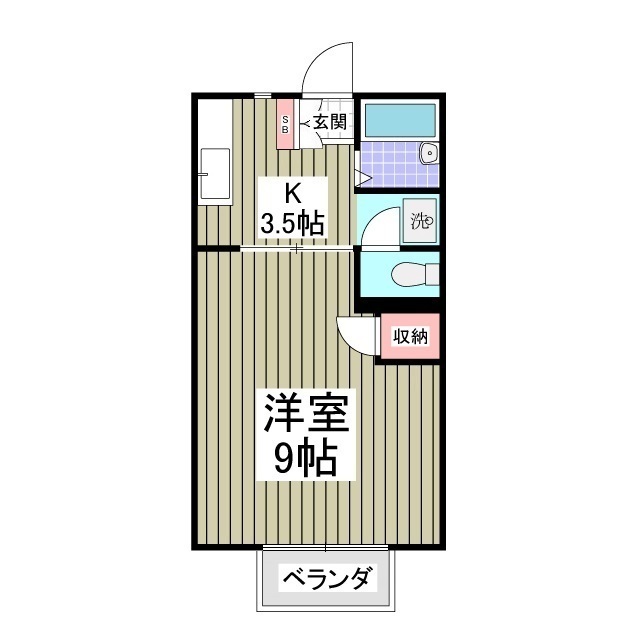 パステルハイツの間取り
