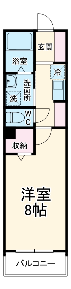 MELDIA鷲宮の間取り