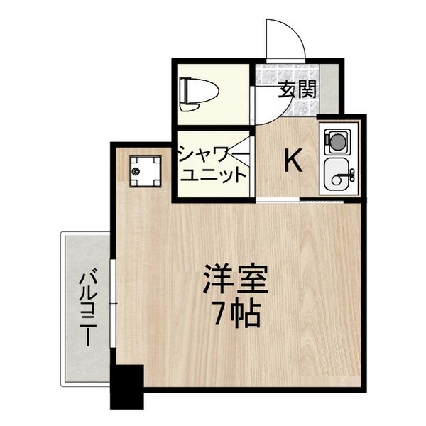 大正メゾンの間取り