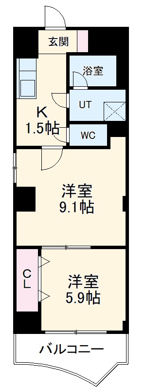 ヴァンキッシュの間取り