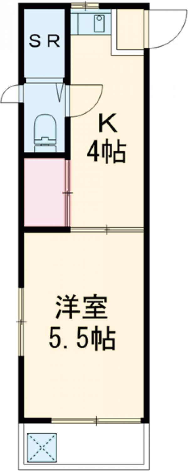 河野ビルの間取り