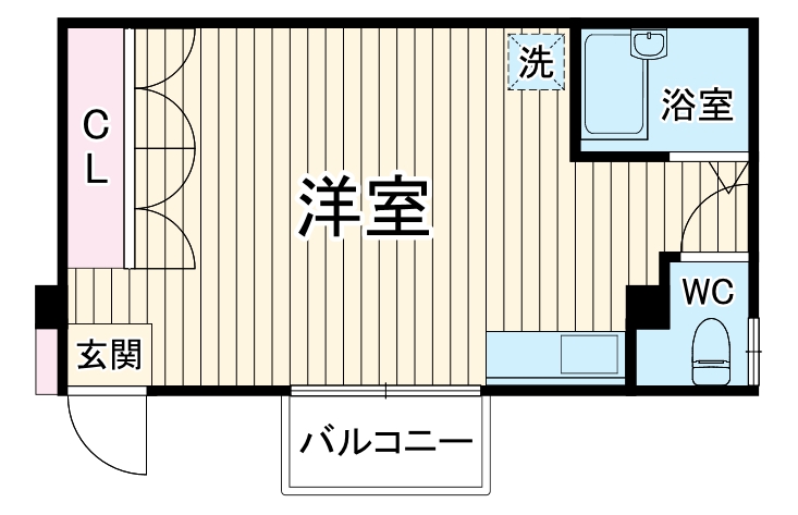 ドルチェ瀧澤の間取り