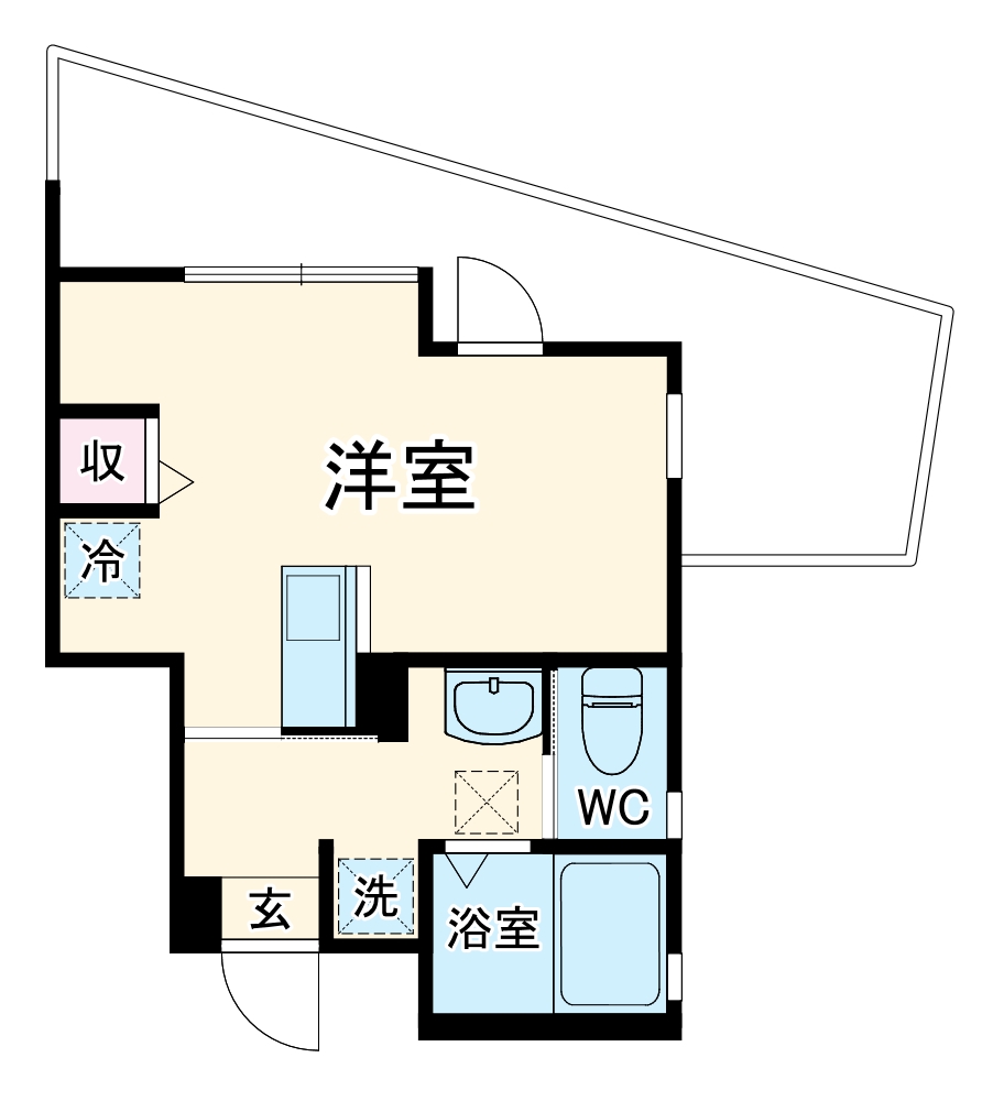 プライムテラス高柳の間取り