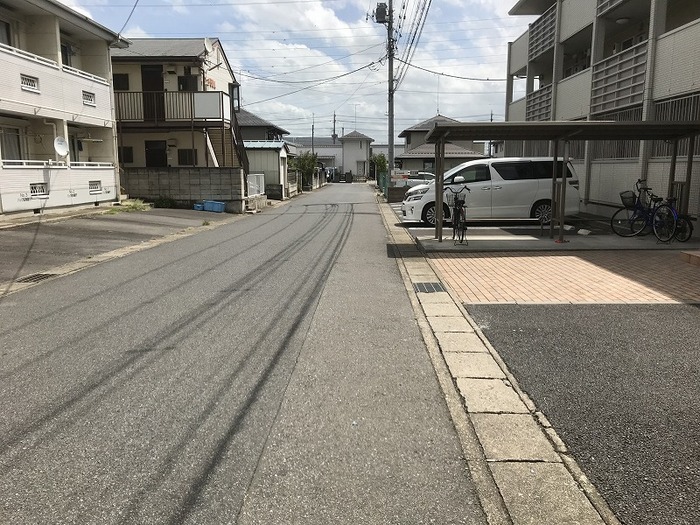 3/11 駐車場